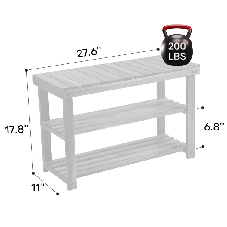 Metal outdoor best sale shoe rack